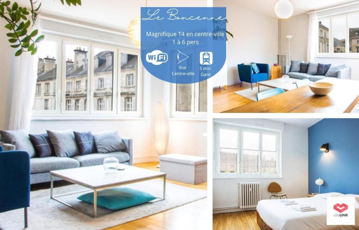 Le Boncenne - Large Bright T4 Downtown Apartment Poitiers